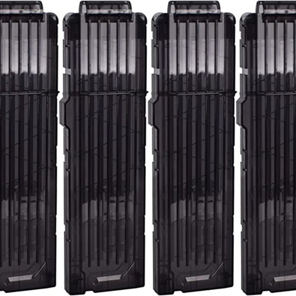 Soft Dart Clips, 18-Darts Quick Reload Clips Magazine Clips for Nerf Dart Gun - Picture 2 of 6